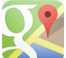 thumbnail voor Google Maps terug in de App Store