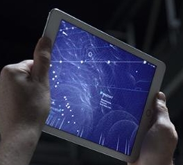 thumbnail voor App visualiseert de radiogolven van dataverkeer om ons heen