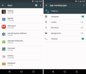 android_machtigingen