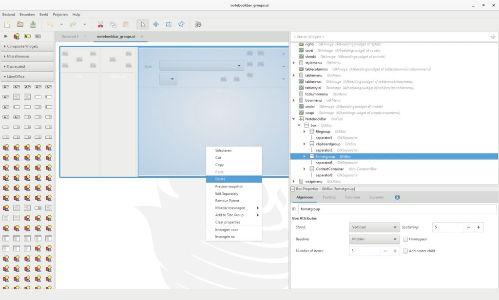notebookbar_groups snelmenu
