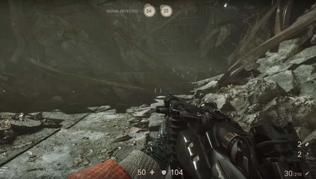 Desolate Wolfenstein-omgeving