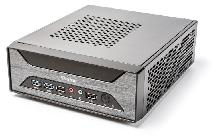 compacte barebone Shuttle XH110G