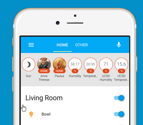 smart home assistent domotica