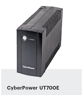 noodstroom voor pc UPS CyberPower UT700E