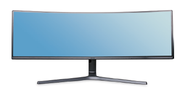 breedbeeldmonitor Samsung C49HG90 review test getest monitor groot grote brede widescreen