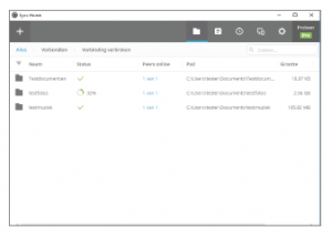 synchroniseren zonder cloud Resilio Sync