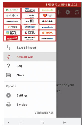 Synchroniseer gegevens van Strava en andere sport-apps Runkeeper Endomondo