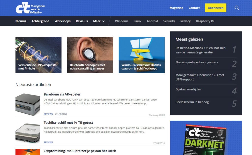 ct-website ct magazine internet