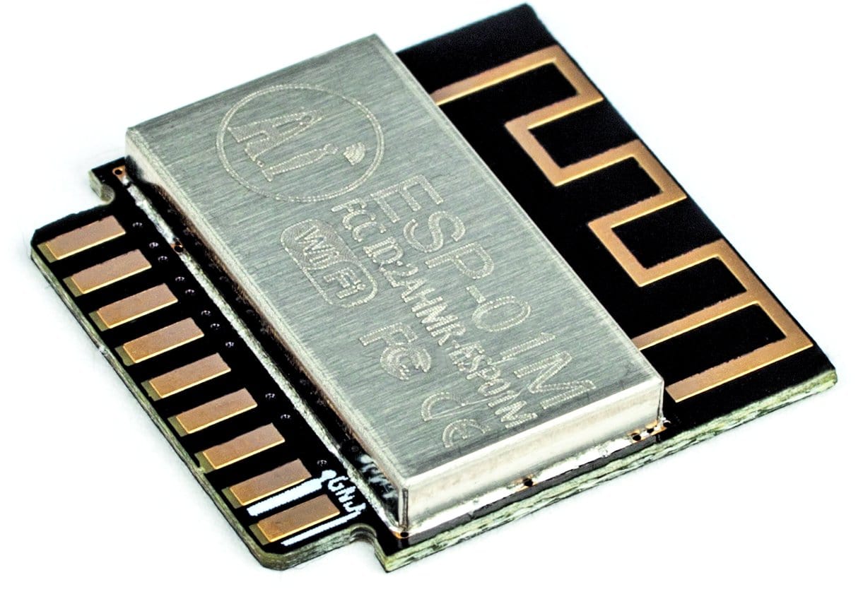 thumbnail voor Ai-Thinker ESP-01M: kleine en voordelige wifi-insteekkaart