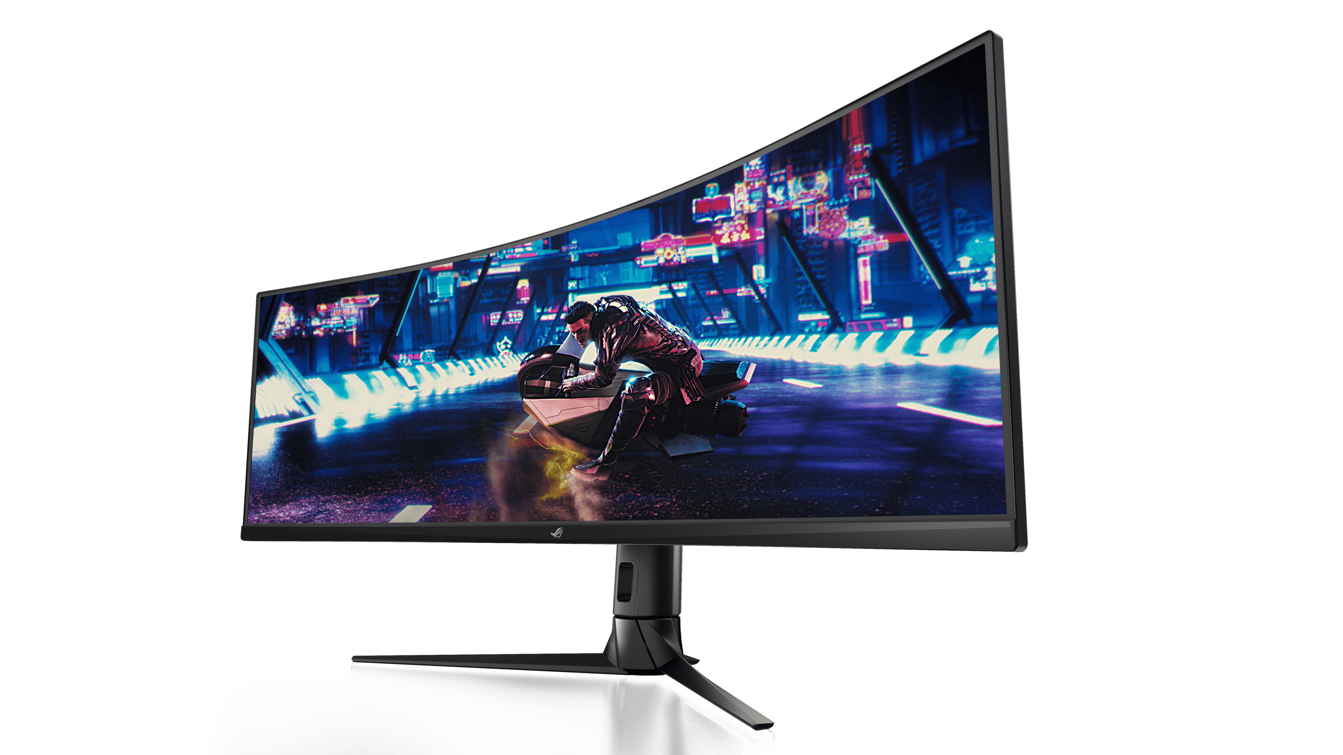 thumbnail voor Asus curved 49″-gamingscherm met 144 Hz en Freesync 2 HDR op komst