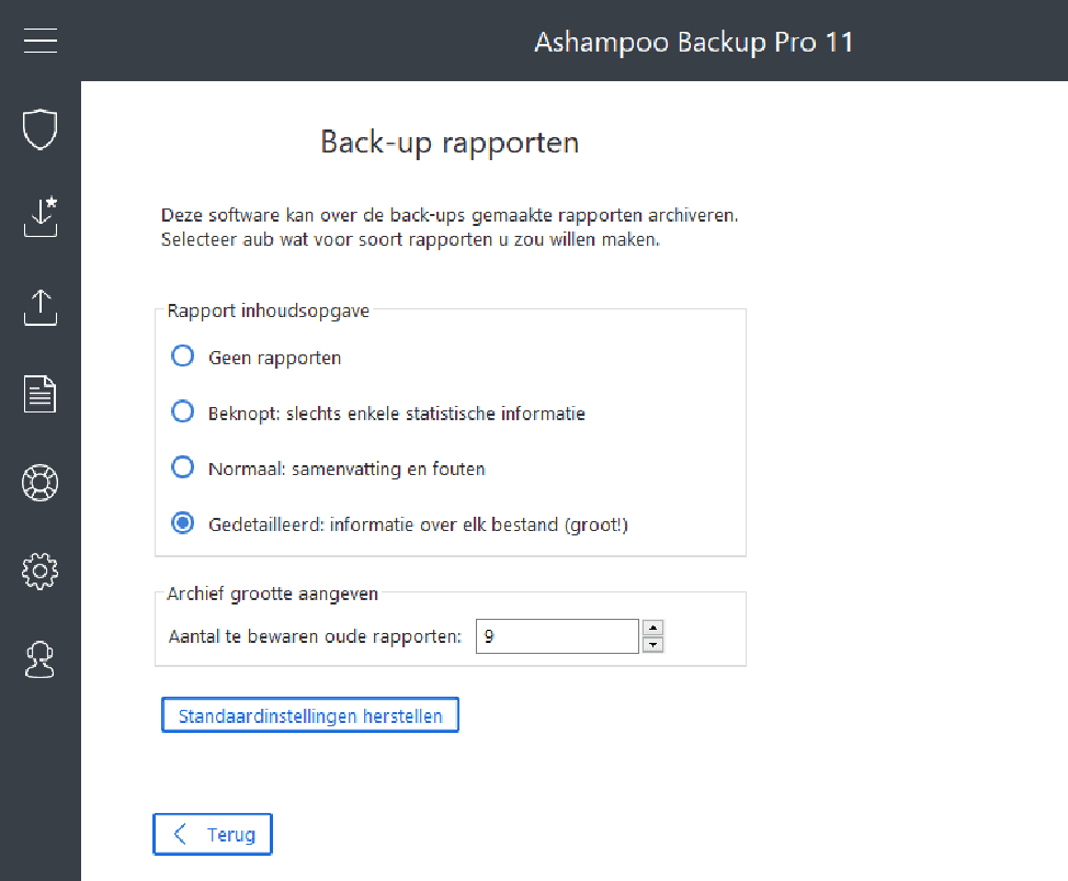 back-ups maken Windows reservekopie back-up scriptie foto bestand map back-uppen logboek controle