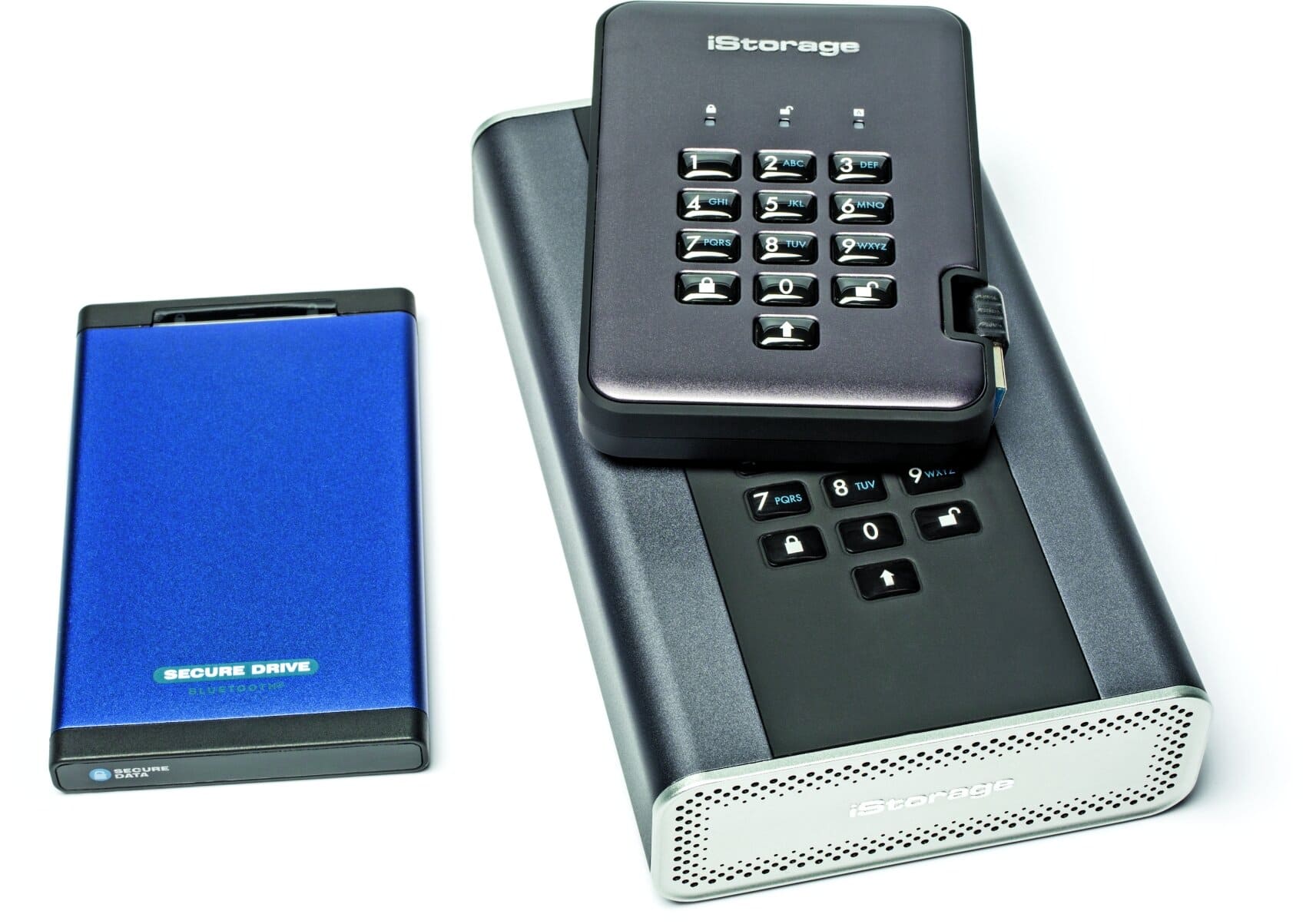 Cover voor Externe harde schijven met hardwarematige versleuteling