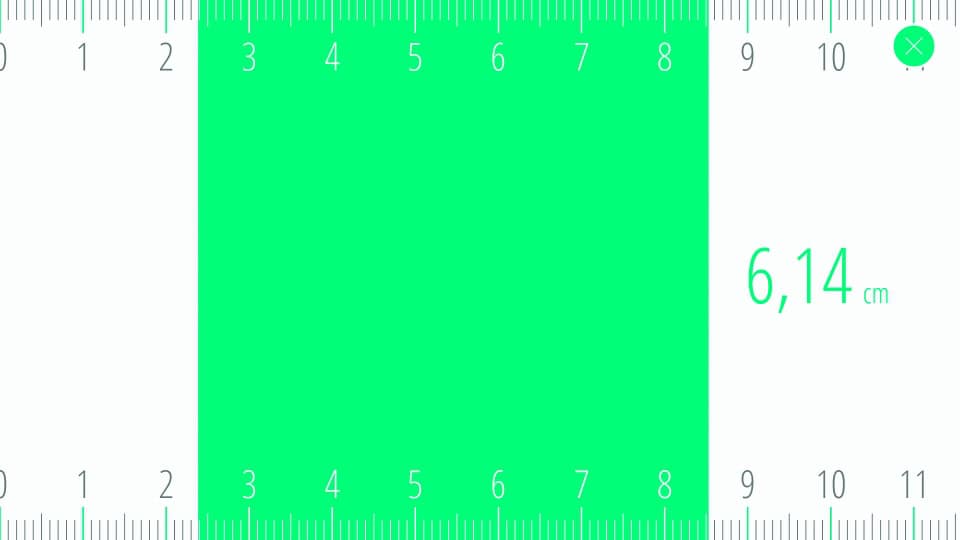 Liniaal app voor Android