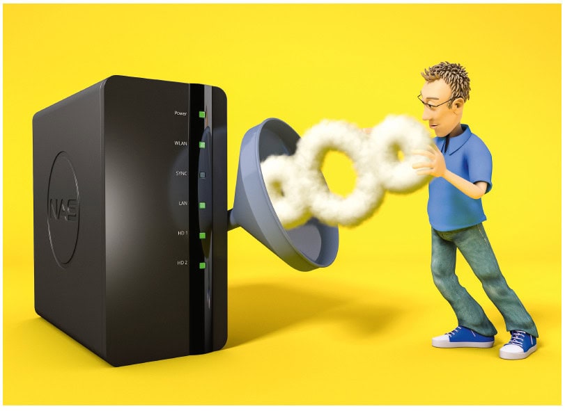 NAS met Docker en Nextcloud voor eigen clouddienst