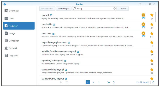 Synology NAS met Docker en Nextcloud voor eigen clouddienst via Docker-hub