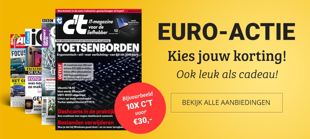 c't magazine abonnement actie korting