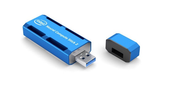 thumbnail voor Intel onthult nieuwe Neural Compute Stick 2