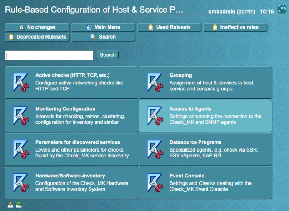 server monitor software Check_MK regels tags rules