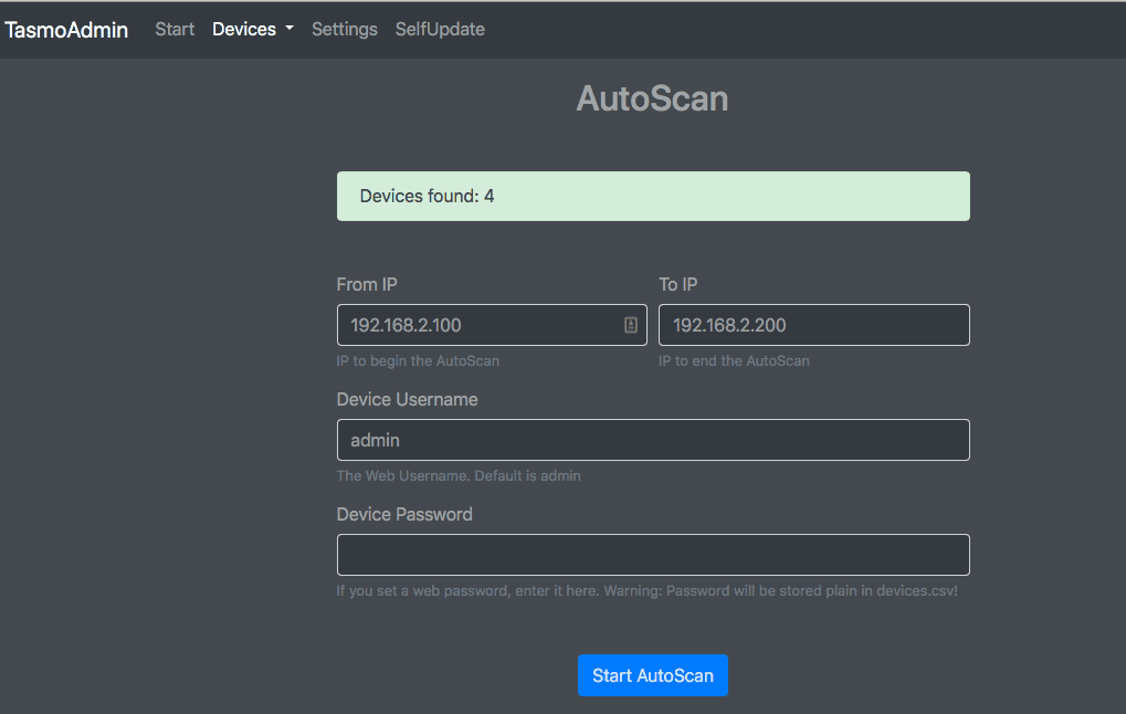 Cover voor TasmoAdmin: Sonoff-apparaten met Tastmota-firmware in je smarthome