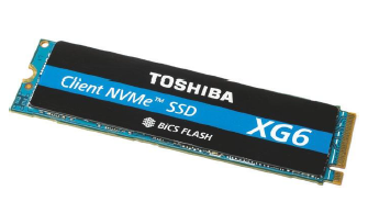 thumbnail voor Toshiba’s XG6 NVMe-ssd met 96 lagen