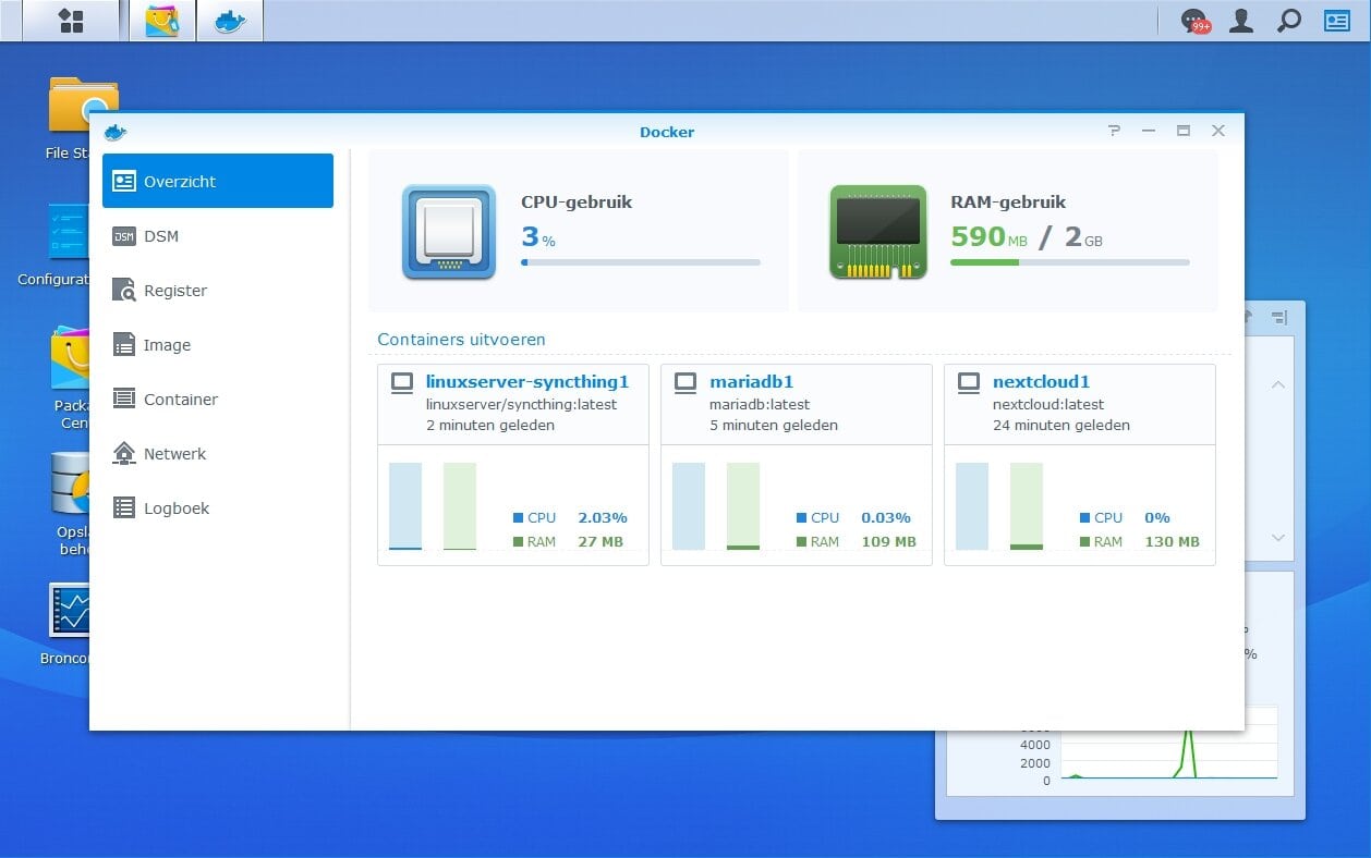 Docker voordelen NAS image fabrikant