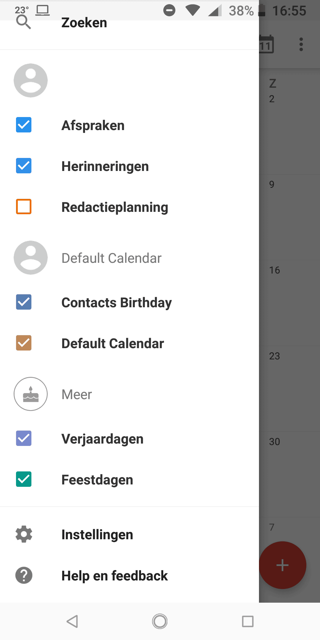 Google Agenda