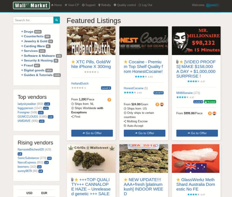 darknet TOR markt technologie