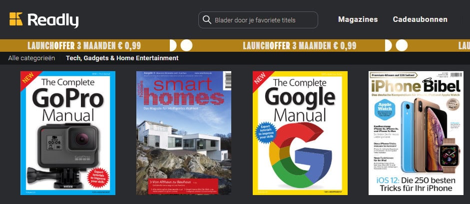 digitale kerstcadeaus kerstcadeau snel binnen Readly