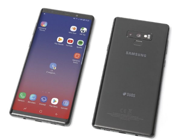 thumbnail voor Samsung Galaxy Note 9 met nieuwe S-pen en grotere accu