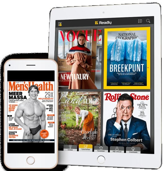 Readly tijdschriften lezen aanbieding goedkoop