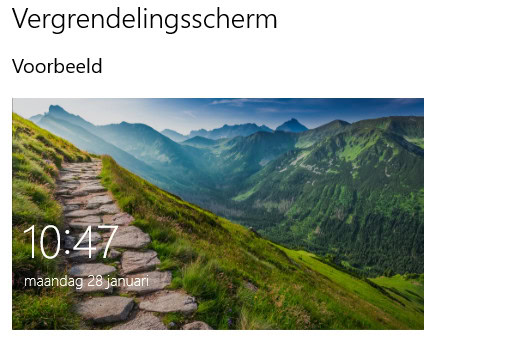 thumbnail voor Monitor uitschakelen bij vergrendeling