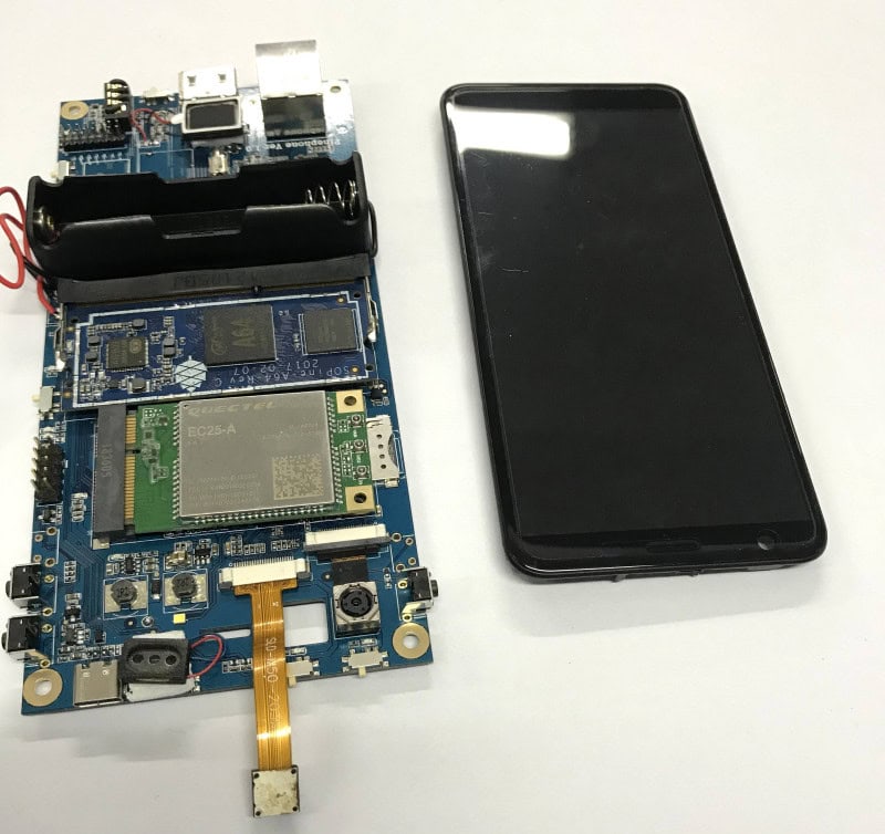 thumbnail voor Pine64 Linux-smartphone van 150 dollar dit jaar verkrijgbaar