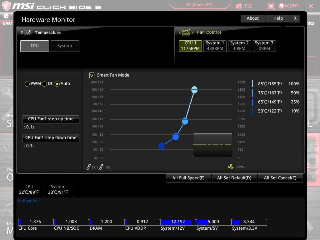 Athlon_Instellingen CPU-fan