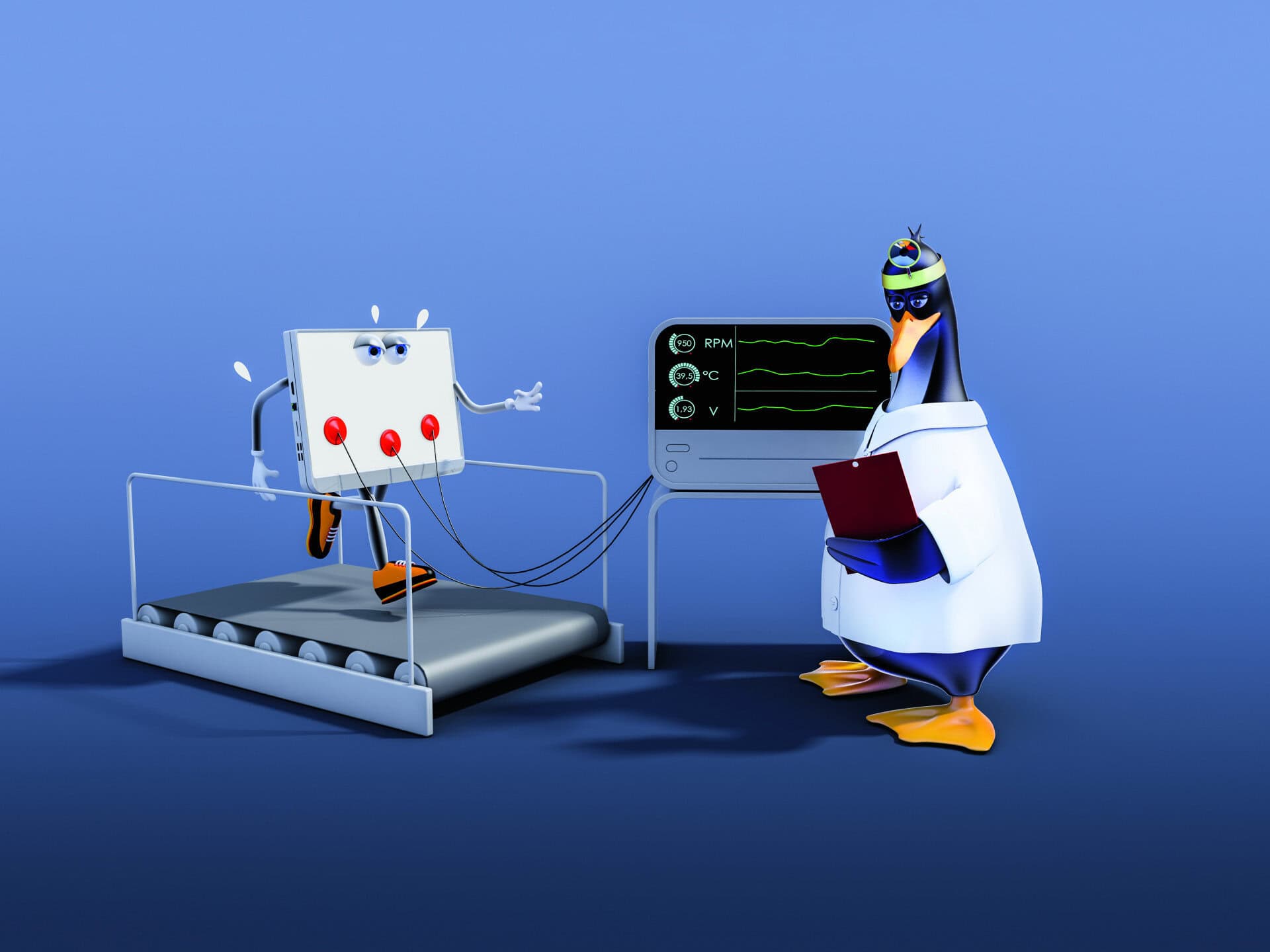 Linux sensor gegevens monitoren bewaking lm_sensors