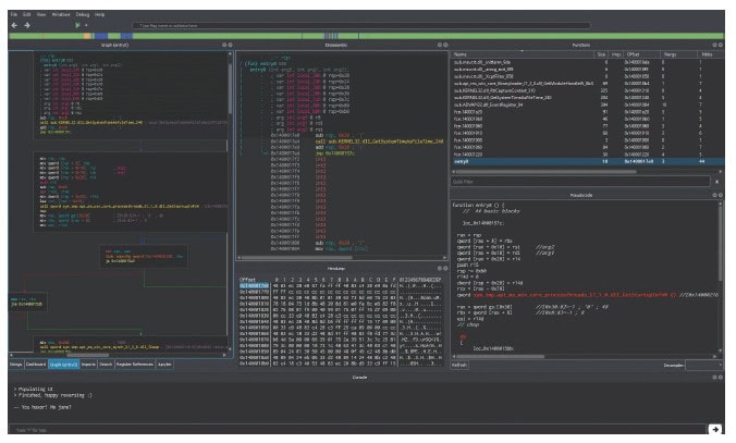 thumbnail voor Cutter grafische interface voor radare2