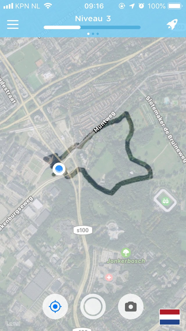 met een app bijhouden waar je geweest bent Fog of World