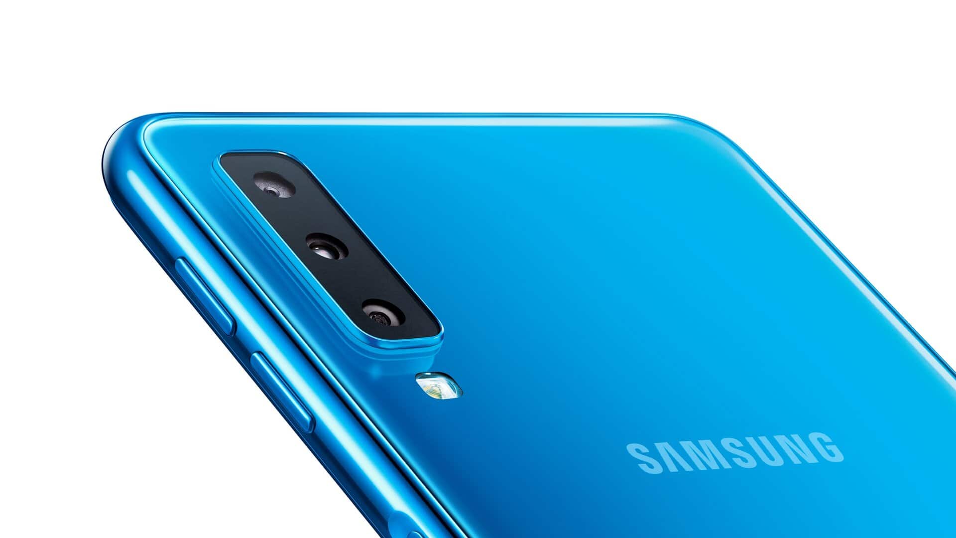 Samsung Galaxy A7 derde camera