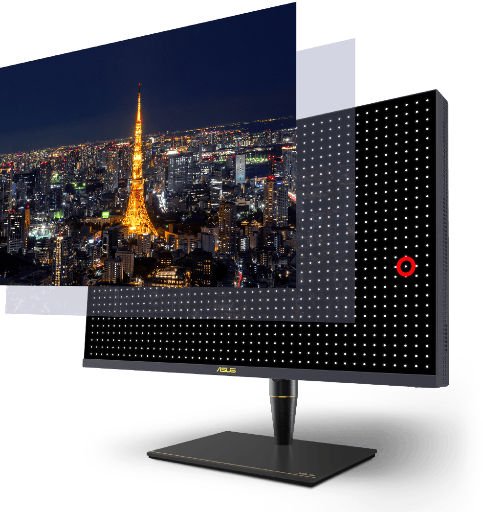 monitor scherm type overzicht kleur kleurruimte professioneel beeldbewerking videobewerking Asus ProArt Studio PA32UCX
