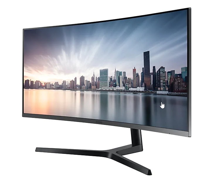 monitor scherm type overzicht resolutie curved Samsung C34H890