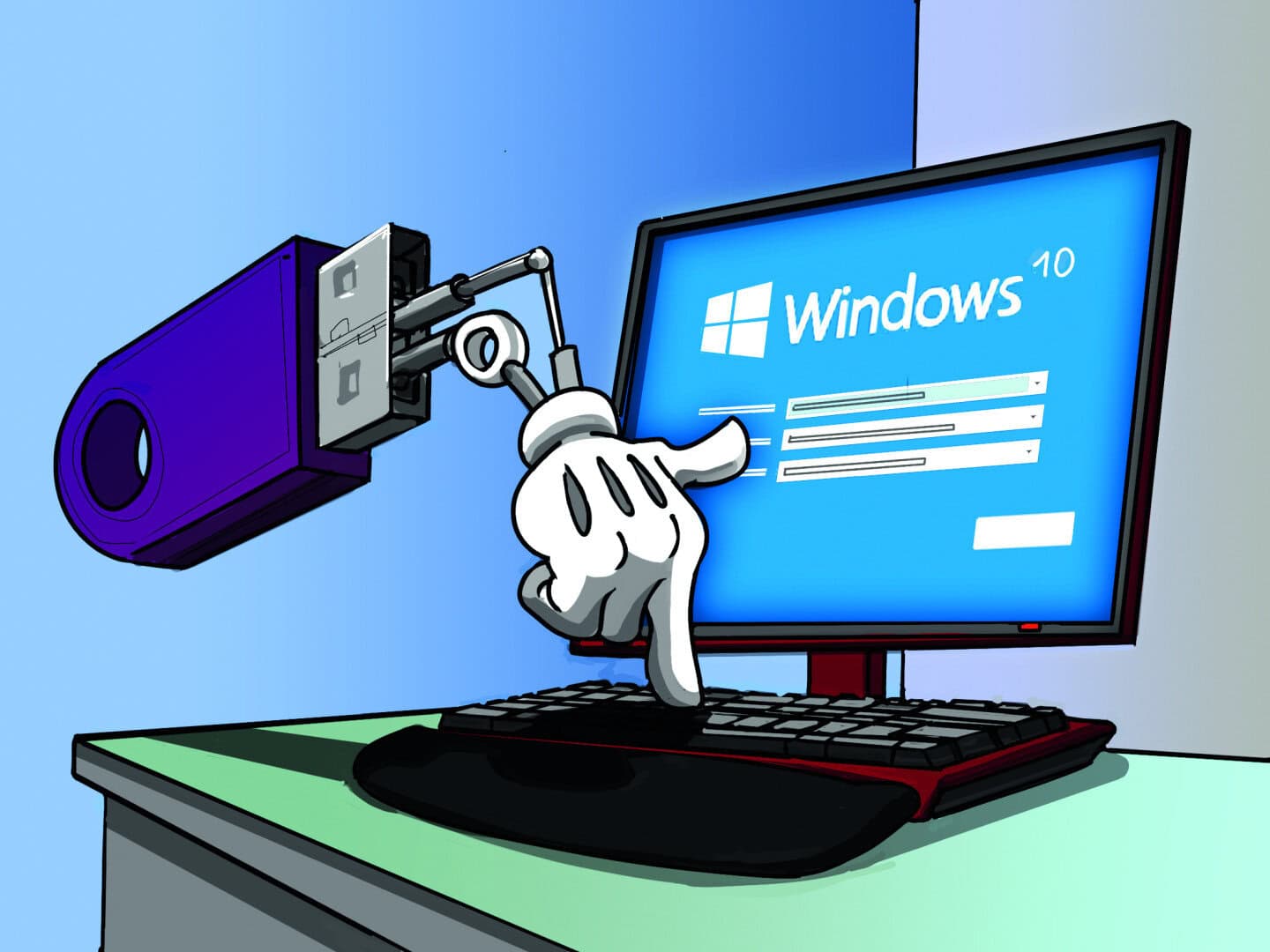 Windows installatie stick automatisch System Imager Autounattend.xml WSIM booten