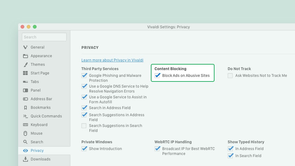 vivaldi-adblock-settings
