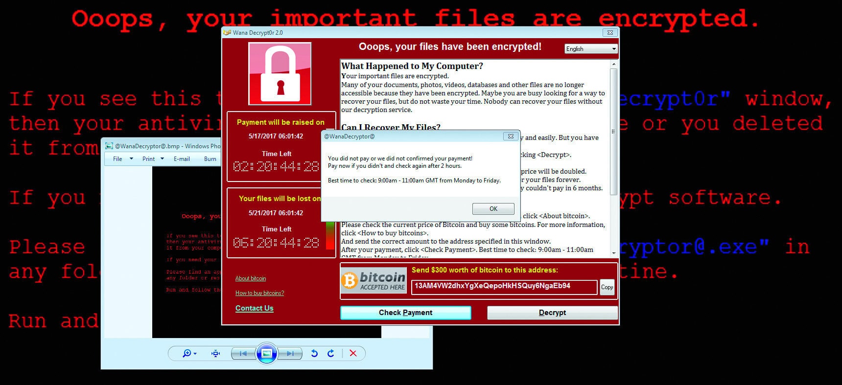 Windows 7 support beveiliging malware wannacry