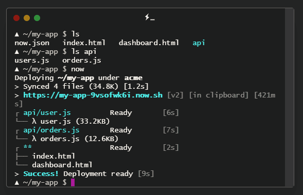serverless webapplicatie ontwikkelen cloud Git code