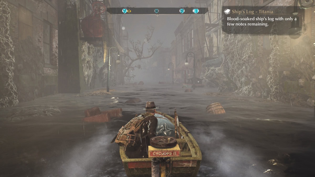 Aangezien een groot deel van de stad is ondergelopen, reis je vaak met een kleine motorboot.