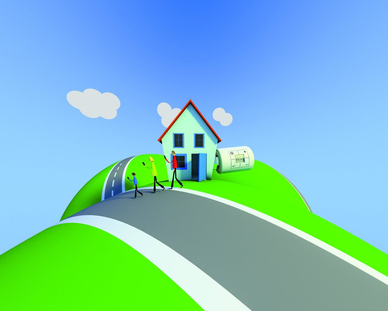 slimme radiatorknop radiatorthermostaat thermostaat radiator cv verwarming automatisch