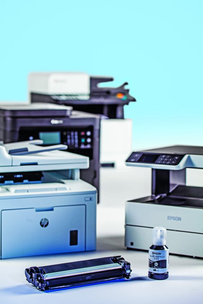 zwart-wit printer laser inktjet kwaliteit zakelijk inkt vs toner