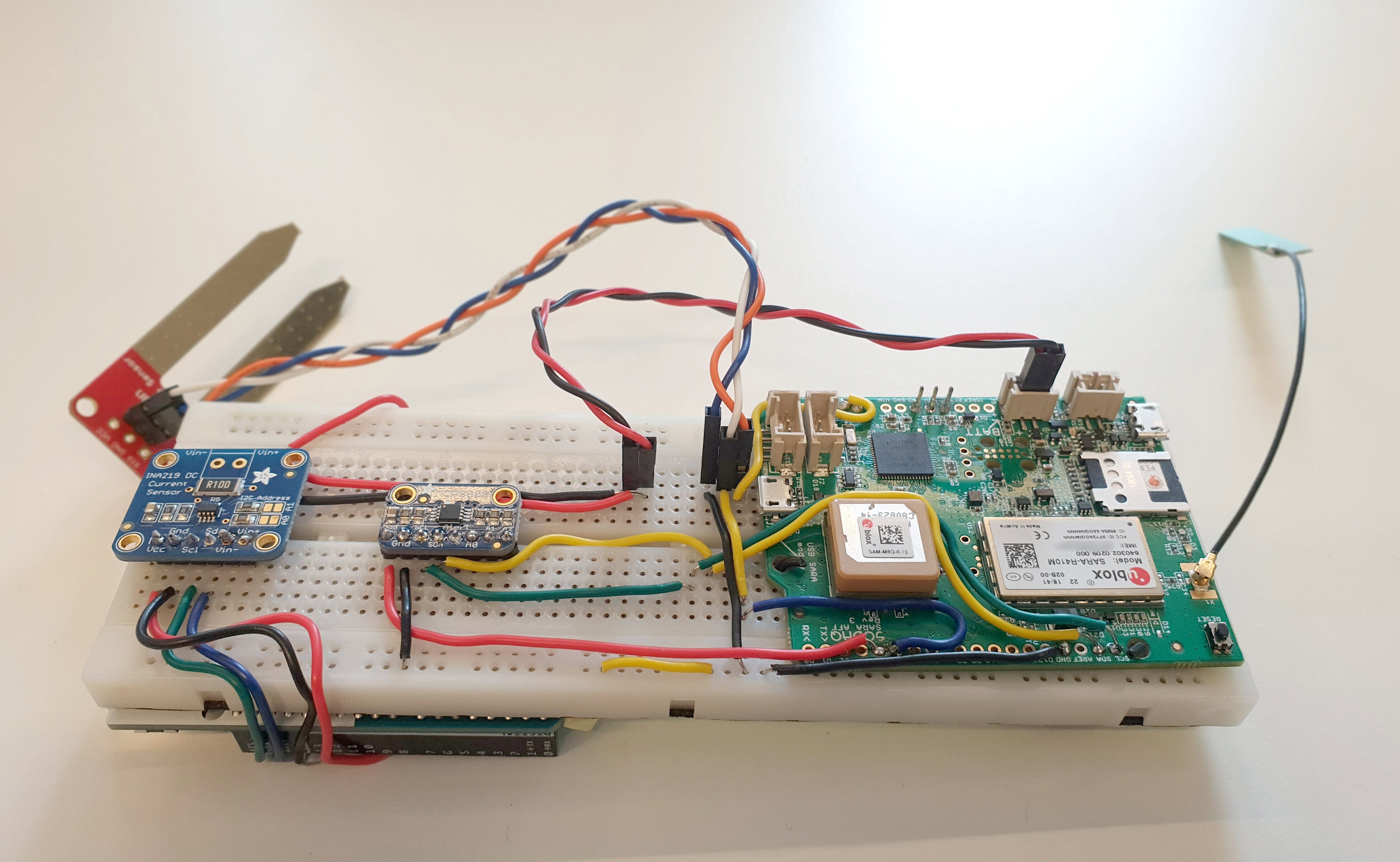 5G energiezuinig communiceren Sodaq Sara R410M NB IoT energieverbruik