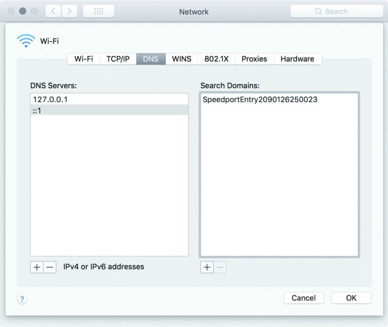 anoniem surfen DNS server encryptie versleuteld DoT DoH DNS-proxy loopback
