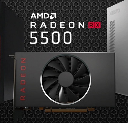 thumbnail voor Nieuwe RX 5500-serie grafische kaarten van AMD