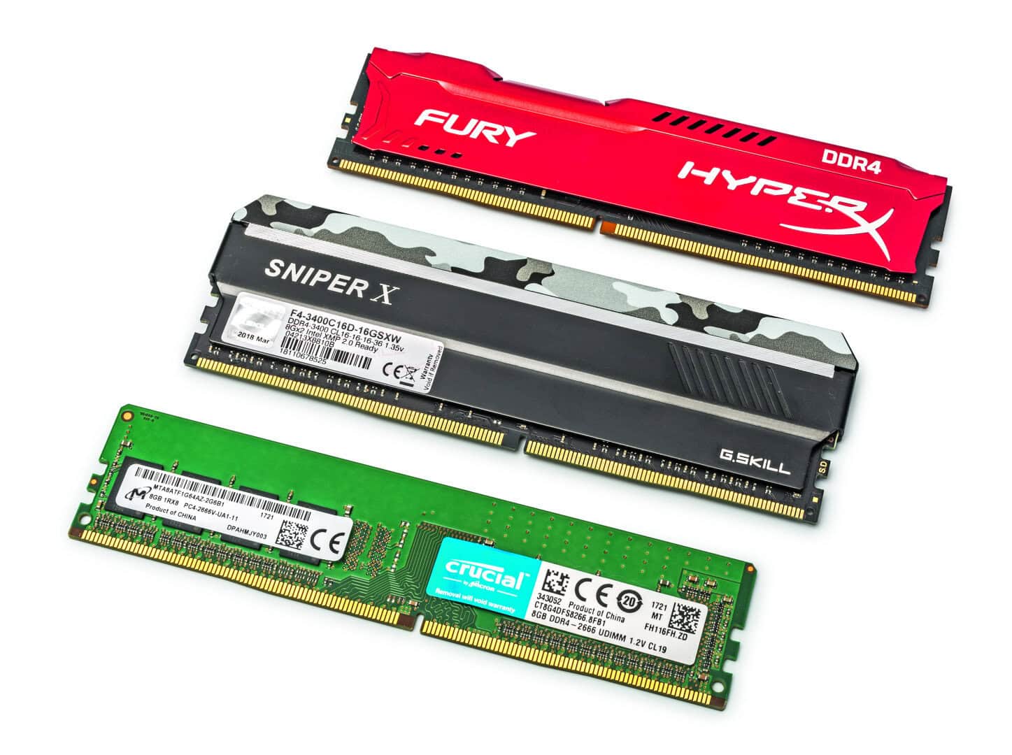DDR4 geheugen snelheid type RAM module timing verschil XMP overklok